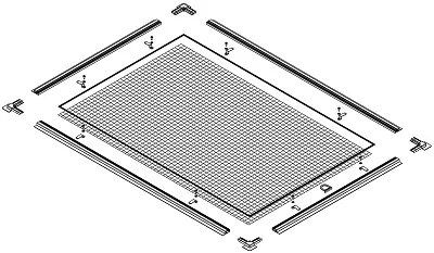 Detail Insektenschutzrahmen